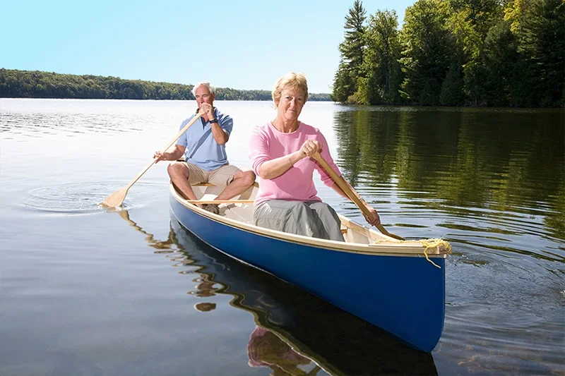 Happy couple able to row thanks to their Happy patient of Orthopaedic Surgeon